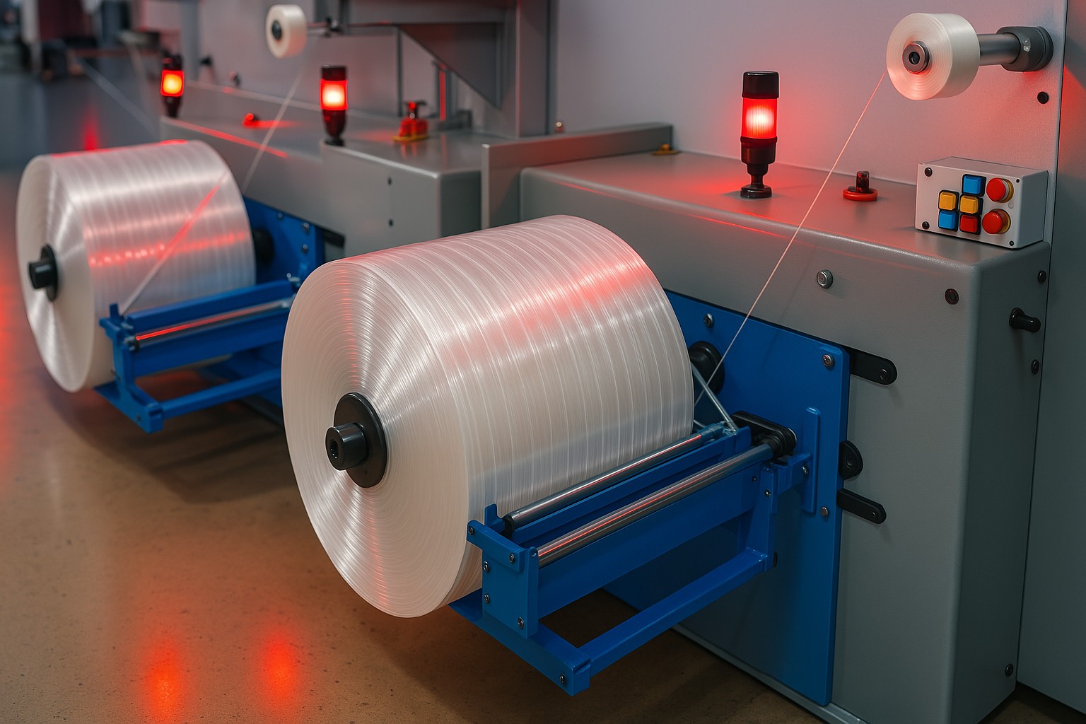 EXW800 Ekstruder & İp Sarma Hattı